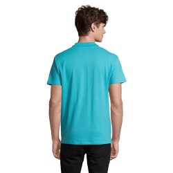 Polo Homme Personnalisé 210g Éco-responsable SPRING II Matières : coton Taille textile : L Couleurs : bleu atoll impression haut