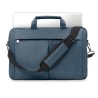 Sacoche Trolley Adaptable Éco-responsable pour Ordinateur STOCKHOLM Matières : PET Couleurs : bleu marquage laser ultra précis