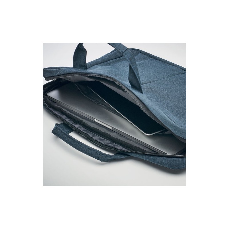 Sacoche Trolley Adaptable Éco-responsable pour Ordinateur STOCKHOLM Matières : PET Couleurs : bleu livraison express 24h 48h