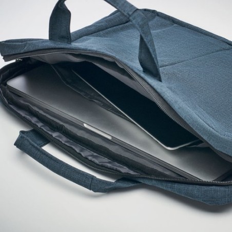 Sacoche Trolley Adaptable Éco-responsable pour Ordinateur STOCKHOLM Matières : PET Couleurs : bleu livraison express 24h 48h
