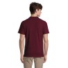 Polo Homme Personnalisé 210g Éco-responsable SPRING II Matières : coton Taille textile : L Couleurs : bordeaux marquage laser ul