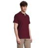 Polo Homme Personnalisé 210g Éco-responsable SPRING II Matières : coton Taille textile : L Couleurs : bordeaux goodies personnal