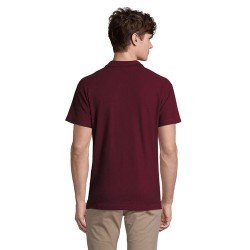 Polo Homme Personnalisé 210g Éco-responsable SPRING II Matières : coton Taille textile : M Couleurs : bordeaux personnalisable a