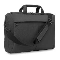 Sacoche Trolley Adaptable Éco-responsable pour Ordinateur STOCKHOLM Matières : PET Couleurs : gris personnalisable avec votre lo