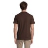 Polo Homme Personnalisé 210g Éco-responsable SPRING II Matières : coton Taille textile : XL Couleurs : chocolat goodies personna