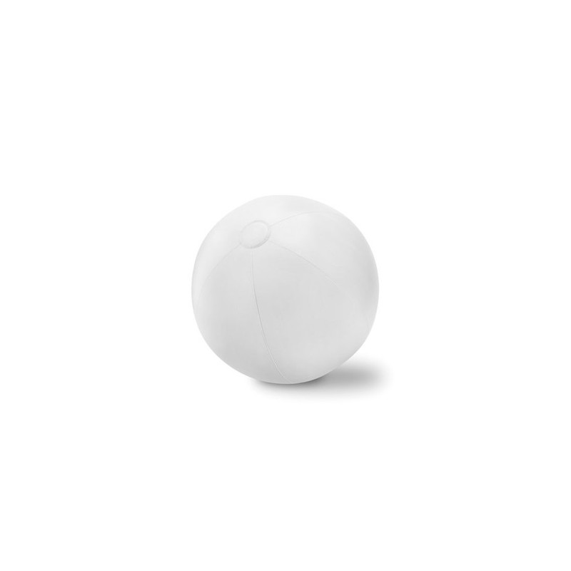 Ballon de Plage Gonflable en PVC Personnalisé - PLAY Matières : PVC Couleurs : blanc