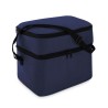 Sac isotherme personnalisé pratique à 2 compartiments CASEY Matières : polyéthylène (PE) Couleurs : bleu personnalisable avec vo