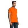 Polo Homme Personnalisé 210g Éco-responsable SPRING II Matières : coton Taille textile : M Couleurs : orange cadeau client origi