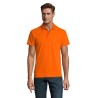 Polo Homme Personnalisé 210g Éco-responsable SPRING II Matières : coton Taille textile : XL Couleurs : orange personnalisation r