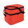 Sac isotherme personnalisé pratique à 2 compartiments CASEY Matières : polyéthylène (PE) Couleurs : rouge goodies publicitaire é