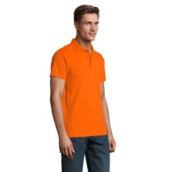 Polo Homme Personnalisé 210g Éco-responsable SPRING II Matières : coton Taille textile : XXL Couleurs : orange goodies personnal