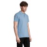 Polo Homme Personnalisé 210g Éco-responsable SPRING II Matières : coton Taille textile : XL Couleurs : bleu ciel pur cadeau entr