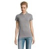 Polo Femme Personnalisable 100% Coton - SOL'S Matières : coton Taille textile : M Couleurs : gris chiné accessoire événementiel 