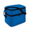 Sac isotherme personnalisé pratique à 2 compartiments CASEY Matières : polyéthylène (PE) Couleurs : bleu royal marquage laser ul
