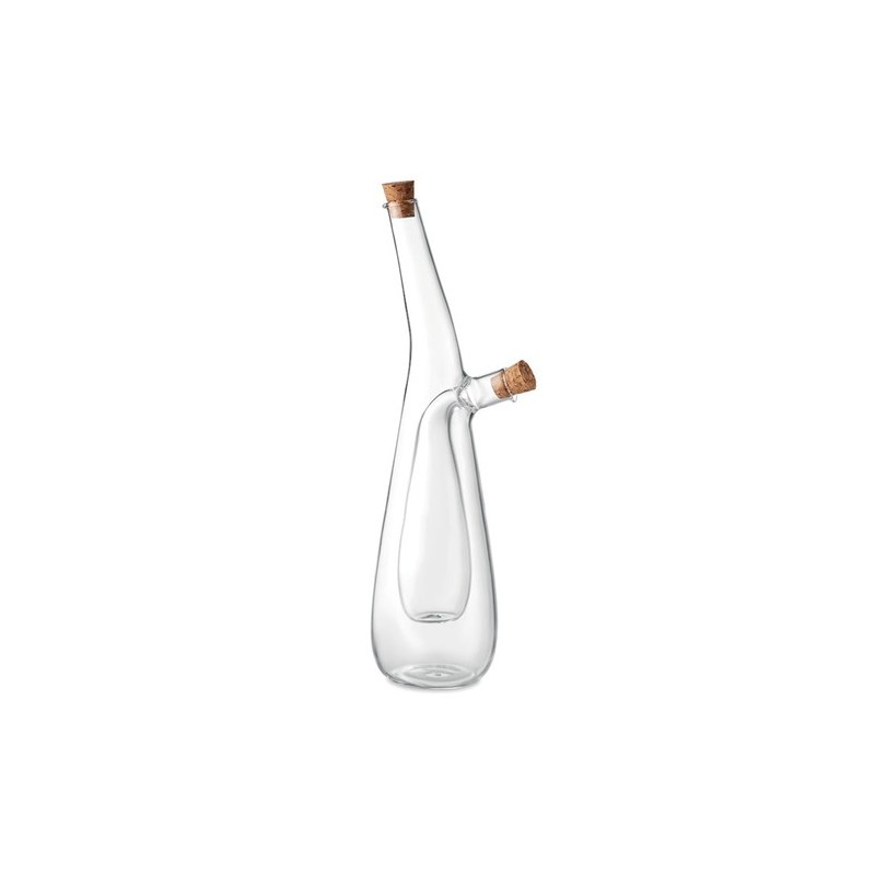 Vinaigrier en verre personnalisé pas cher - BARRETIN Matières : borosilicate Couleurs : transparent