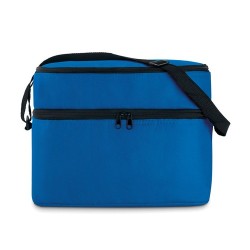 Sac isotherme personnalisé pratique à 2 compartiments CASEY Matières : polyéthylène (PE) Couleurs : bleu royal cadeau collaborat