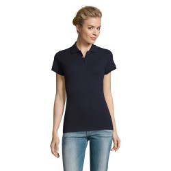 Polo Femme Personnalisable 100% Coton - SOL'S Matières : coton Taille textile : L Couleurs : french navy goodies personnalisé en