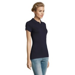 Polo Femme Personnalisable 100% Coton - SOL'S Matières : coton Taille textile : XXL Couleurs : french navy impression haute défi