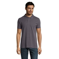Polo Homme Personnalisable 180g Éco-responsable 100% Coton - PERFECT MEN Matières : coton Taille textile : XXL Couleurs : gris f