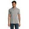 Polo Homme Personnalisable 180g Éco-responsable 100% Coton - PERFECT MEN Matières : coton Taille textile : XS Couleurs : gris ch