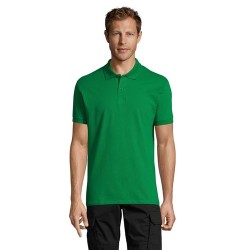 Polo Homme Personnalisable 180g Éco-responsable 100% Coton - PERFECT MEN Matières : coton Taille textile : M Couleurs : vert pra