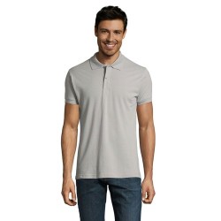 Polo Homme Personnalisable 180g Éco-responsable 100% Coton - PERFECT MEN Matières : coton Taille textile : M Couleurs : gris pur