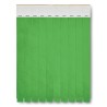Bracelet Éco-responsable Personnalisable TYVEK® - Idéal pour Événements Matières : polyéthylène (PE) Couleurs : vert cadeau entr