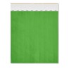 Bracelet Éco-responsable Personnalisable TYVEK® - Idéal pour Événements Matières : polyéthylène (PE) Couleurs : vert personnalis