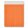 Bracelet Éco-responsable Personnalisable TYVEK® - Idéal pour Événements Matières : polyéthylène (PE) Couleurs : orange objet pro