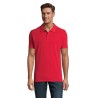Polo Homme Personnalisable 180g Éco-responsable 100% Coton - PERFECT MEN Matières : coton Taille textile : L Couleurs : rouge ca