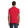 Polo Homme Personnalisable 180g Éco-responsable 100% Coton - PERFECT MEN Matières : coton Taille textile : L Couleurs : rouge ob