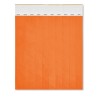Bracelet Éco-responsable Personnalisable TYVEK® - Idéal pour Événements Matières : polyéthylène (PE) Couleurs : orange cadeau af