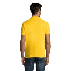 Polo Homme Personnalisable 180g Éco-responsable 100% Coton - PERFECT MEN Matières : coton Taille textile : M Couleurs : jaune ob