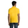 Polo Homme Personnalisable 180g Éco-responsable 100% Coton - PERFECT MEN Matières : coton Taille textile : S Couleurs : jaune go