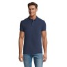 Polo Homme Personnalisable 180g Éco-responsable 100% Coton - PERFECT MEN Matières : coton Taille textile : 3XL Couleurs : bleu d