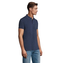 Polo Homme Personnalisable 180g Éco-responsable 100% Coton - PERFECT MEN Matières : coton Taille textile : L Couleurs : bleu den