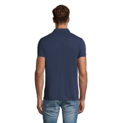 Polo Homme Personnalisable 180g Éco-responsable 100% Coton - PERFECT MEN Matières : coton Taille textile : XXL Couleurs : bleu d