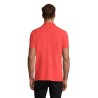Polo Homme Personnalisable 180g Éco-responsable 100% Coton - PERFECT MEN Matières : coton Taille textile : M Couleurs : rouge hi