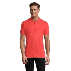 Polo Homme Personnalisable 180g Éco-responsable 100% Coton - PERFECT MEN Matières : coton Taille textile : XL Couleurs : rouge h