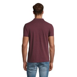 Polo Homme Personnalisable 180g Éco-responsable 100% Coton - PERFECT MEN Matières : coton Taille textile : M Couleurs : lie de v
