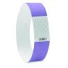 Bracelet Éco-responsable Personnalisable TYVEK® - Idéal pour Événements Matières : polyéthylène (PE) Couleurs : violet cadeau af