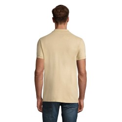 Polo Homme Personnalisable 180g Éco-responsable 100% Coton - PERFECT MEN Matières : coton Taille textile : 3XL Couleurs : sable 