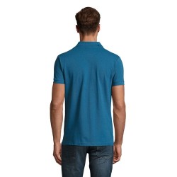 Polo Homme Personnalisable 180g Éco-responsable 100% Coton - PERFECT MEN Matières : coton Taille textile : L Couleurs : bleu ard