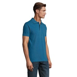 Polo Homme Personnalisable 180g Éco-responsable 100% Coton - PERFECT MEN Matières : coton Taille textile : S Couleurs : bleu ard