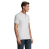 Polo Homme Personnalisable 180g Éco-responsable 100% Coton - PERFECT MEN Matières : coton Taille textile : 3XL Couleurs : blanc 