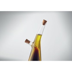 Vinaigrier en verre personnalisé pas cher - BARRETIN Matières : borosilicate Couleurs : transparent marquage laser ultra précis
