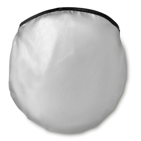 Pare-soleil pliable personnalisé OMBRA POUCH - Cadeau d'entreprise Matières : PET Couleurs : argenté mat personnalisable avec vo