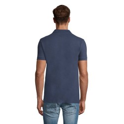 Polo Homme Personnalisable 180g Éco-responsable 100% Coton - PERFECT MEN Matières : coton Taille textile : 3XL Couleurs : bleu d