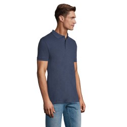 Polo Homme Personnalisable 180g Éco-responsable 100% Coton - PERFECT MEN Matières : coton Taille textile : M Couleurs : bleu den