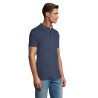 Polo Homme Personnalisable 180g Éco-responsable 100% Coton - PERFECT MEN Matières : coton Taille textile : M Couleurs : bleu den